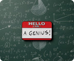 Hello I'm A Genius Pin Badge