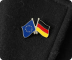 European Union (EU) & Germany Friendship Pin Badge