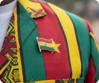 Ghana Flag Pin Badge