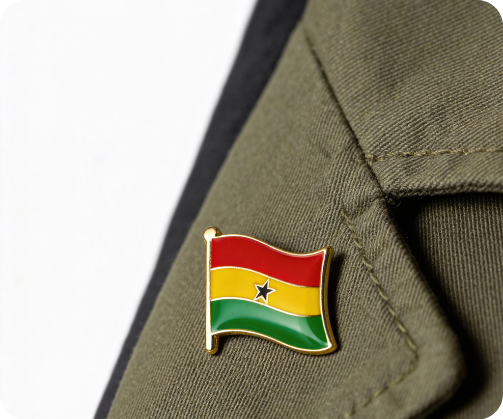 Ghana Flag Pin Badge