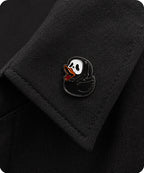 Ghost Duck Enamel Lapel Pin Badge