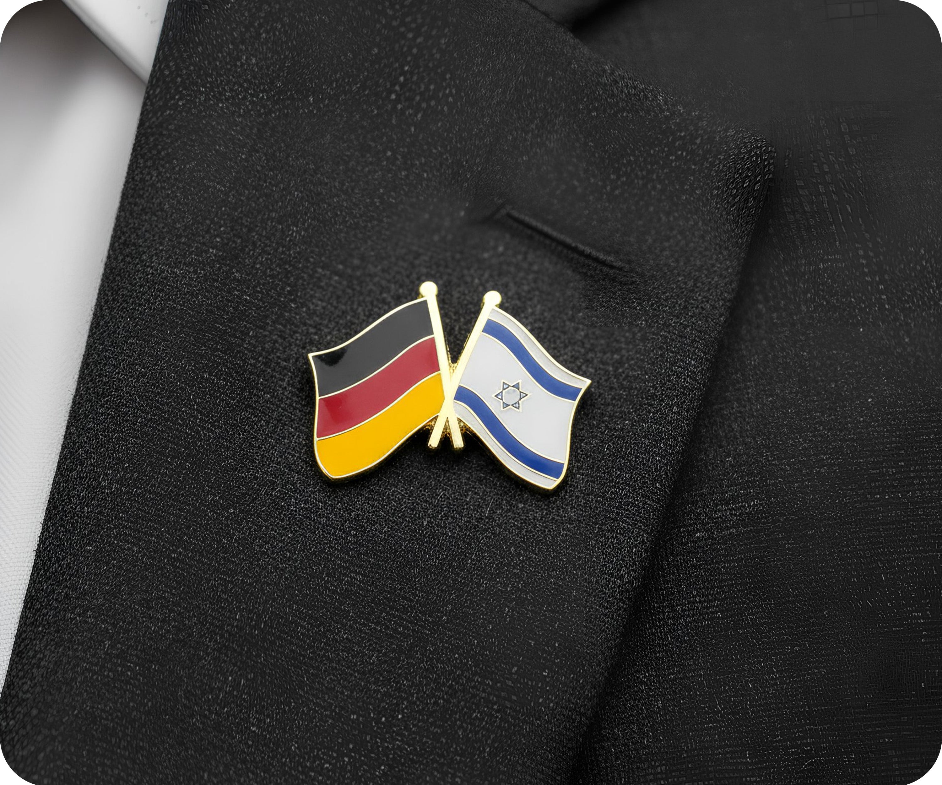 Pin de la amistad entre Alemania e Israel  Imagen secundaria del producto