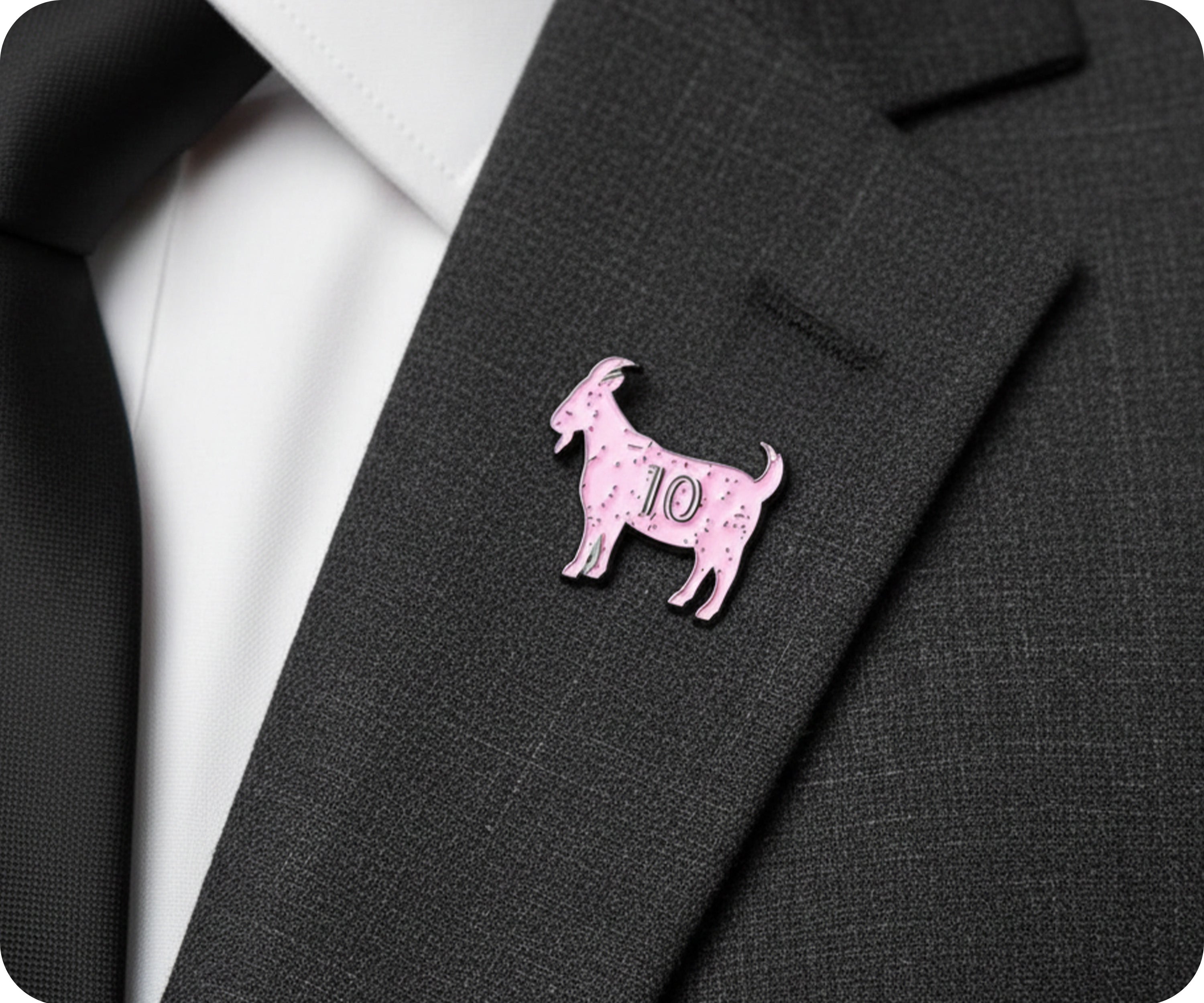 El pin de la cabra número 10 Imagen secundaria del producto