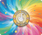 Silly Goose On Board Pin Badge