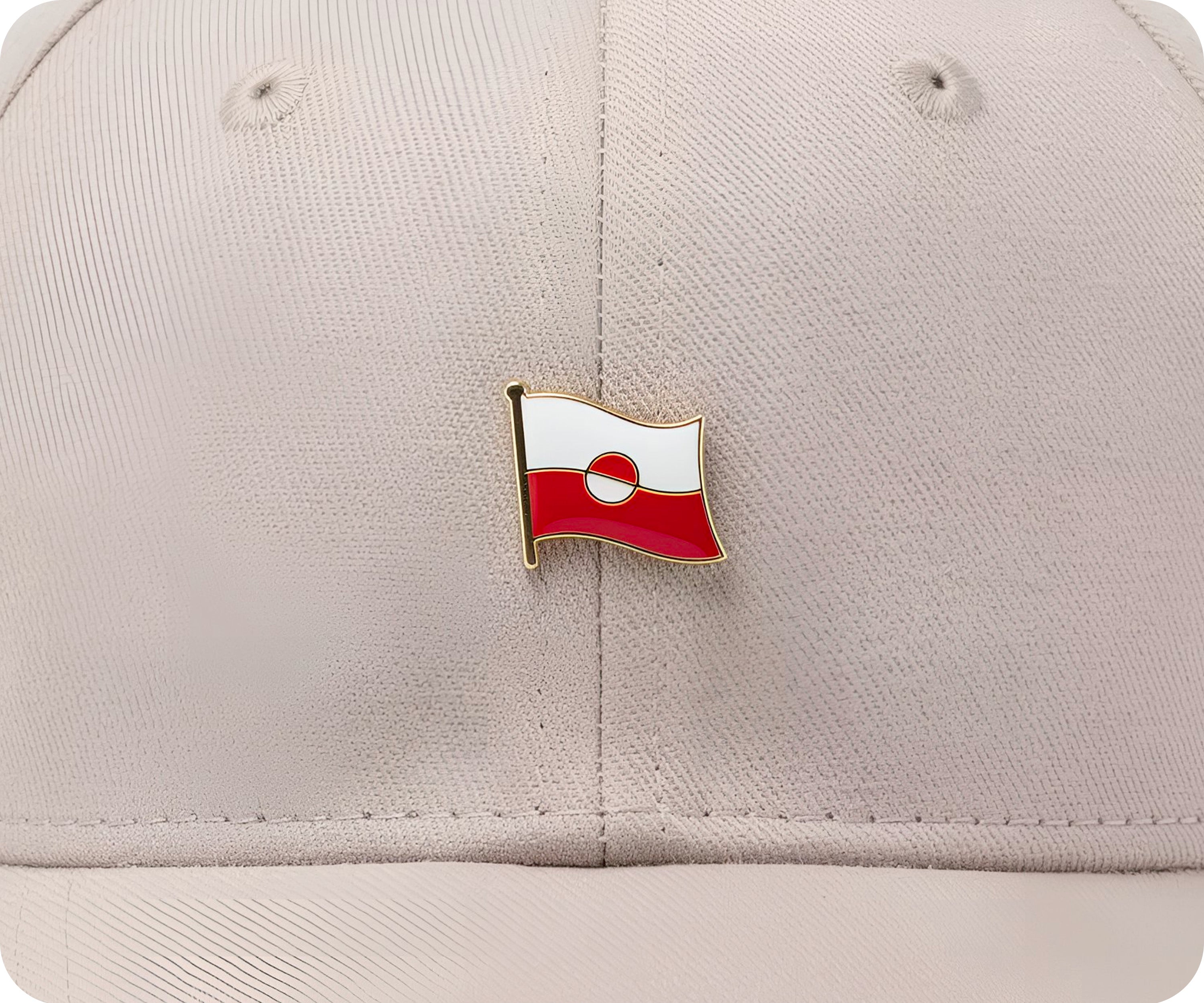 Greenland Flag Pin Badge