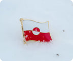 Greenland Flag Pin Badge