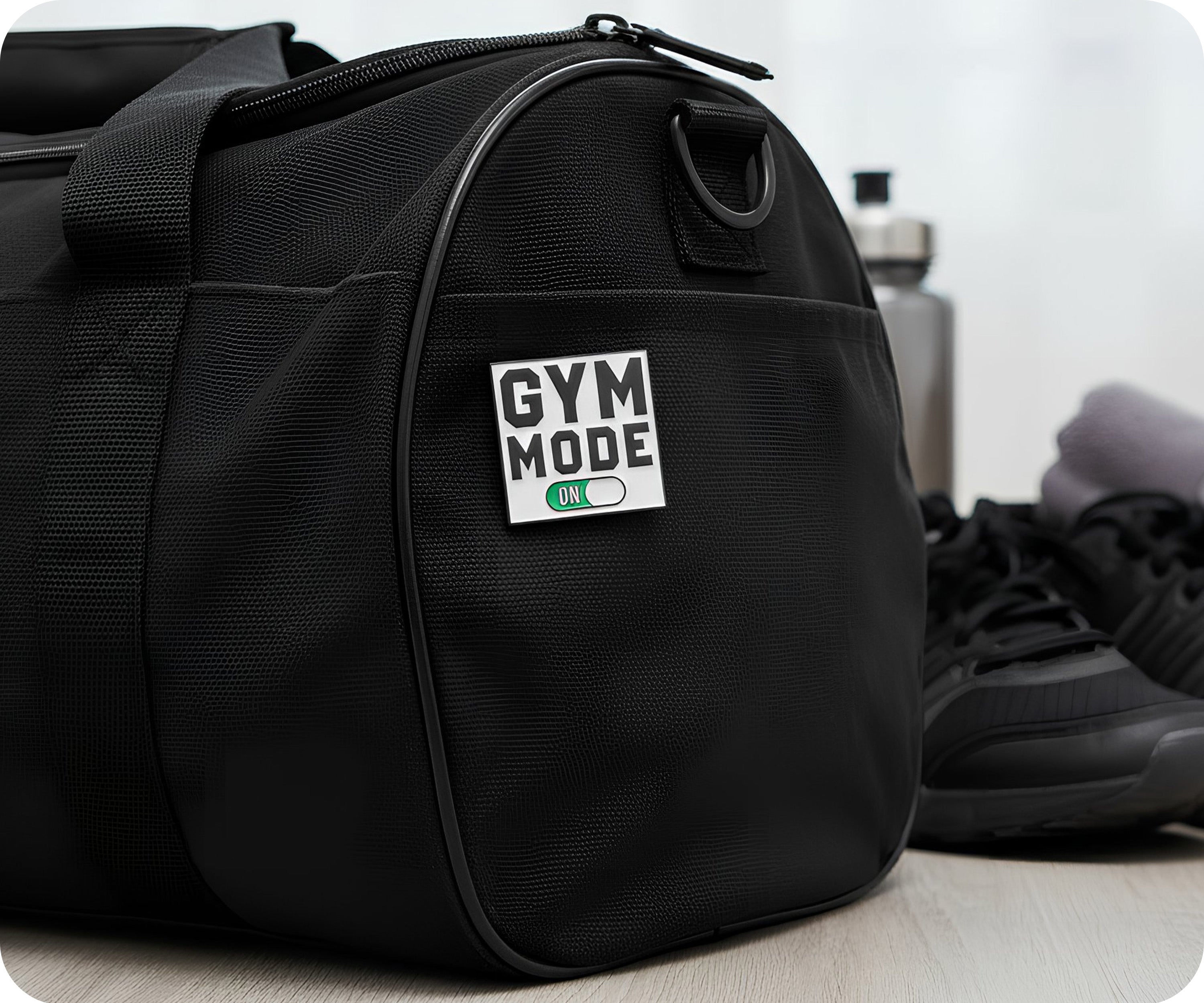 Gym Mode On Pin Badge