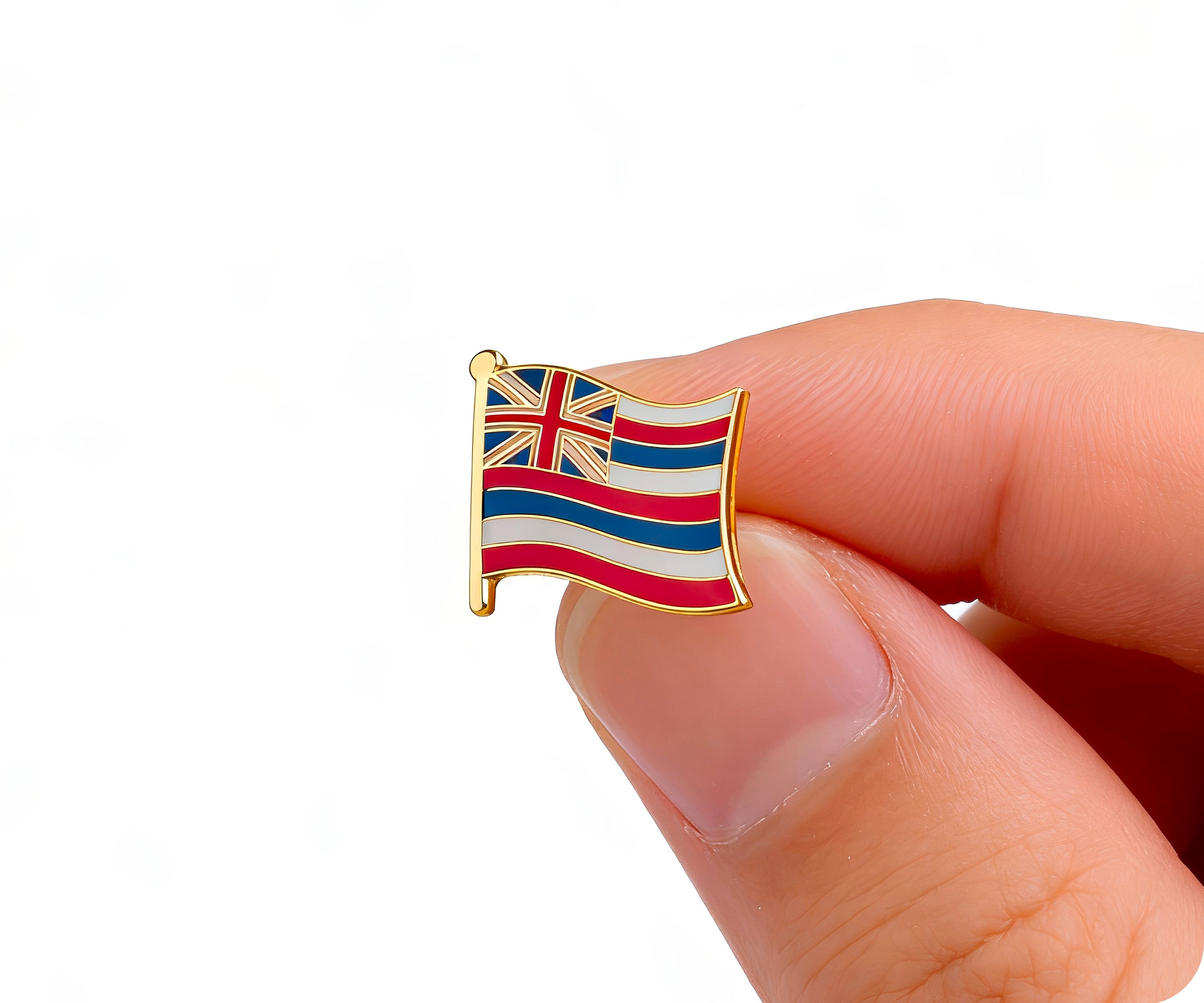 Hawaii Flag Pin Badge