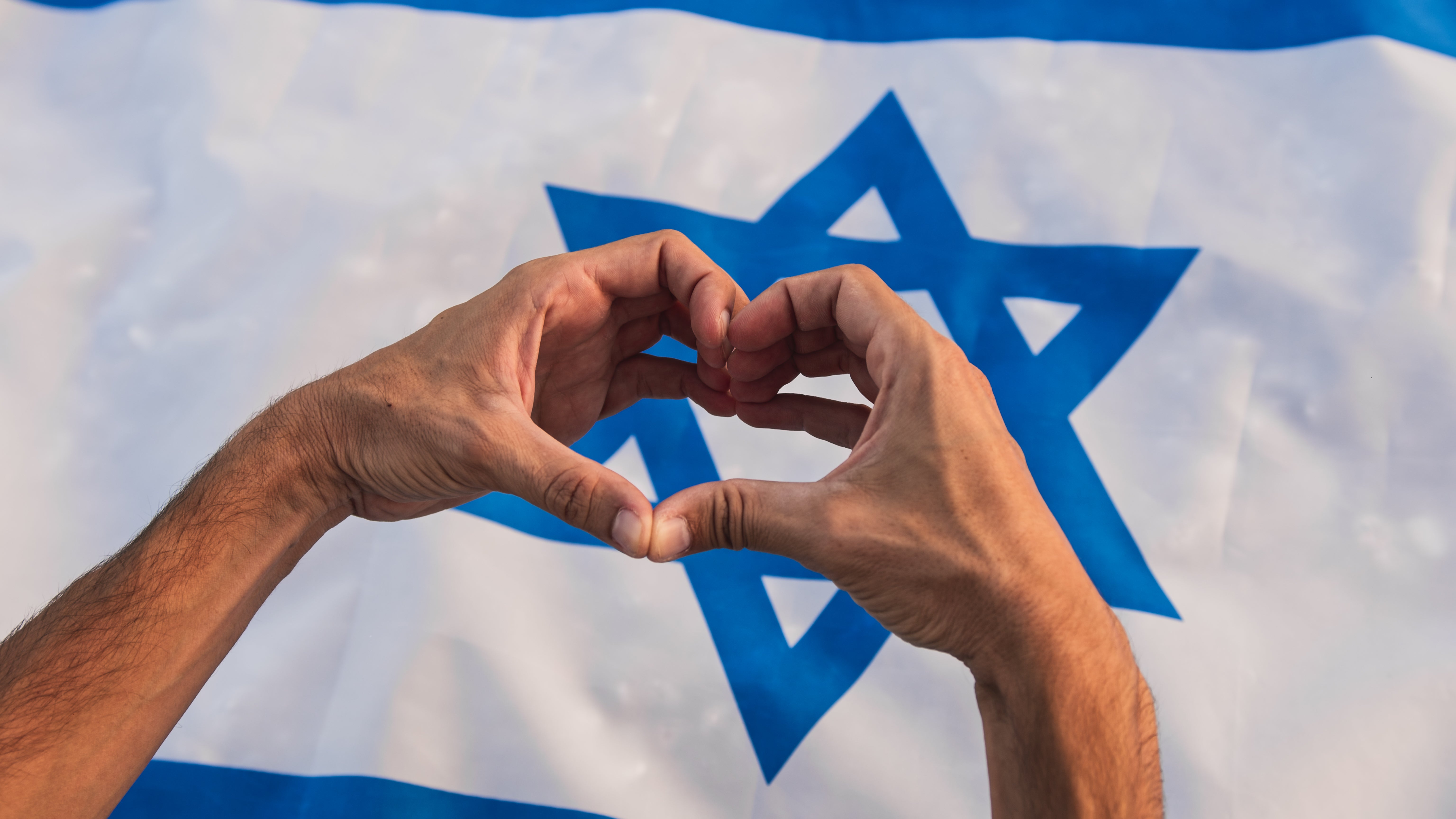 Bandera de Israel de 3' x 5' Imagen secundaria del producto