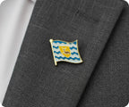 Hertfordshire English County Flag Pin Badge