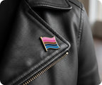 Equal Human Rights For All Flag Pin Badge