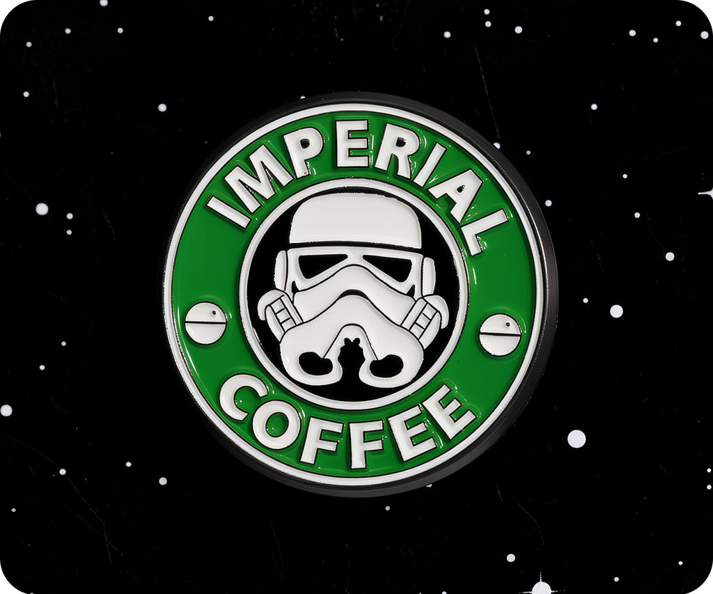 Imperial Coffee Pin Badge