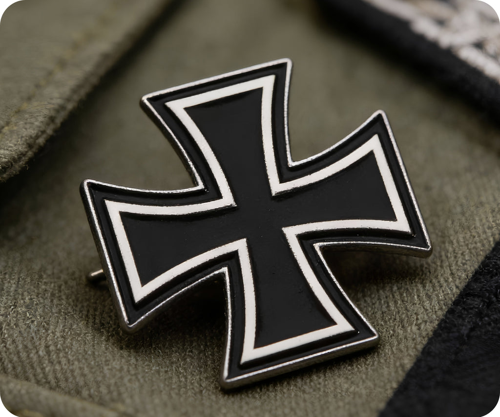 German Iron Cross Black Pin Badge