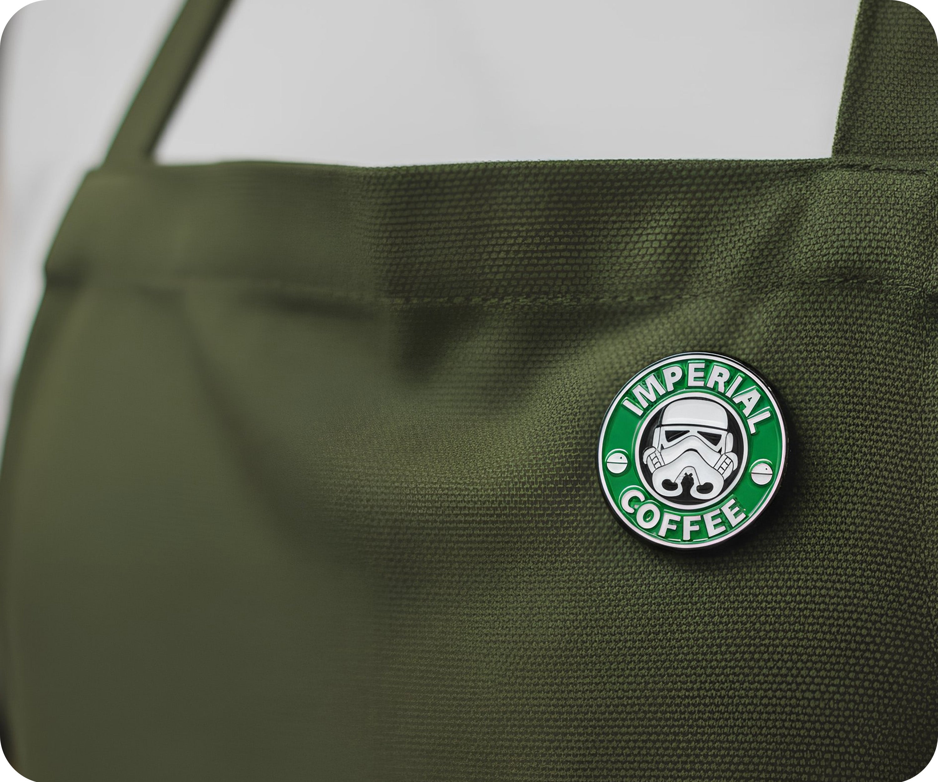 Imperial Coffee Pin Badge