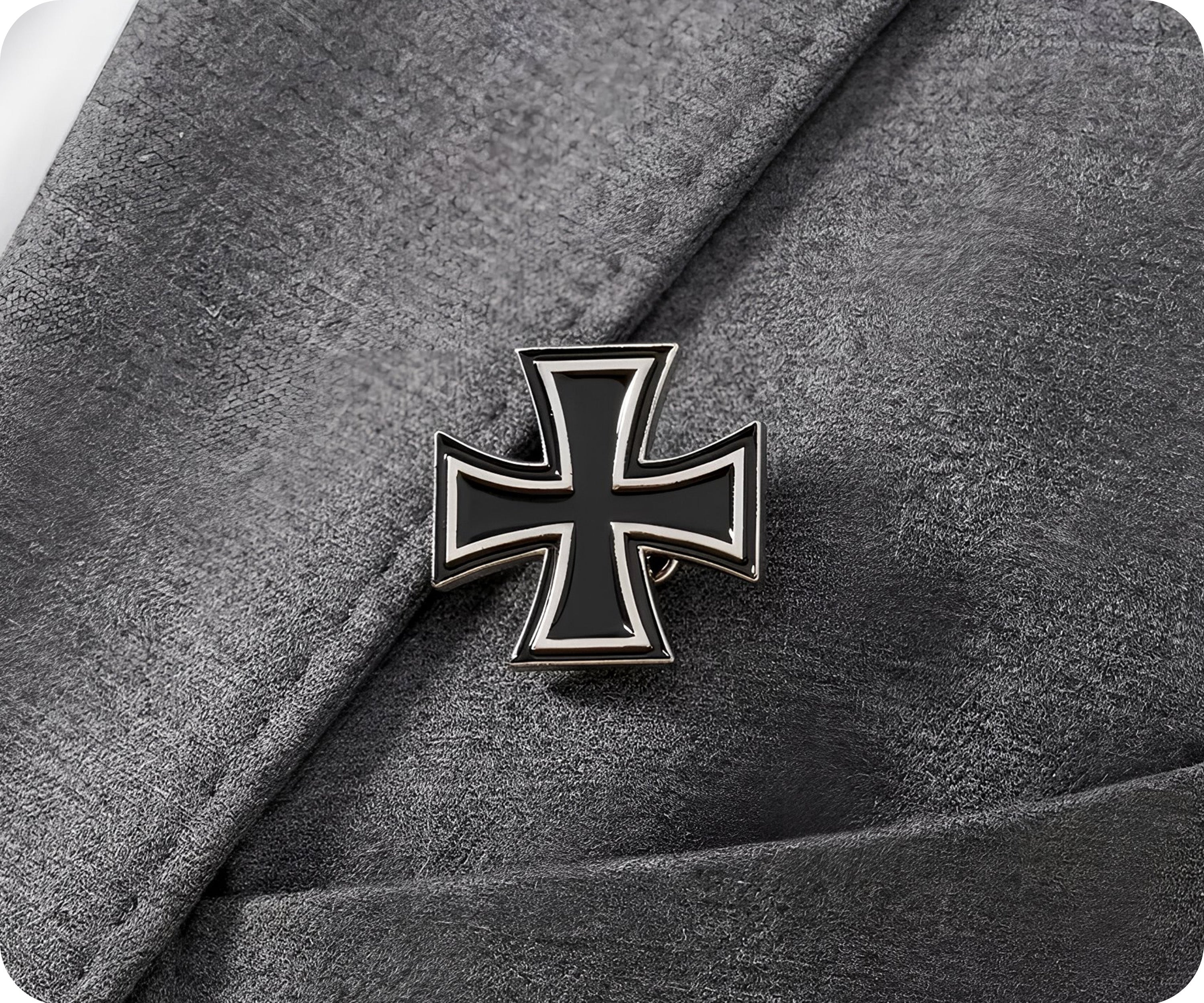 German Iron Cross Black Pin Badge