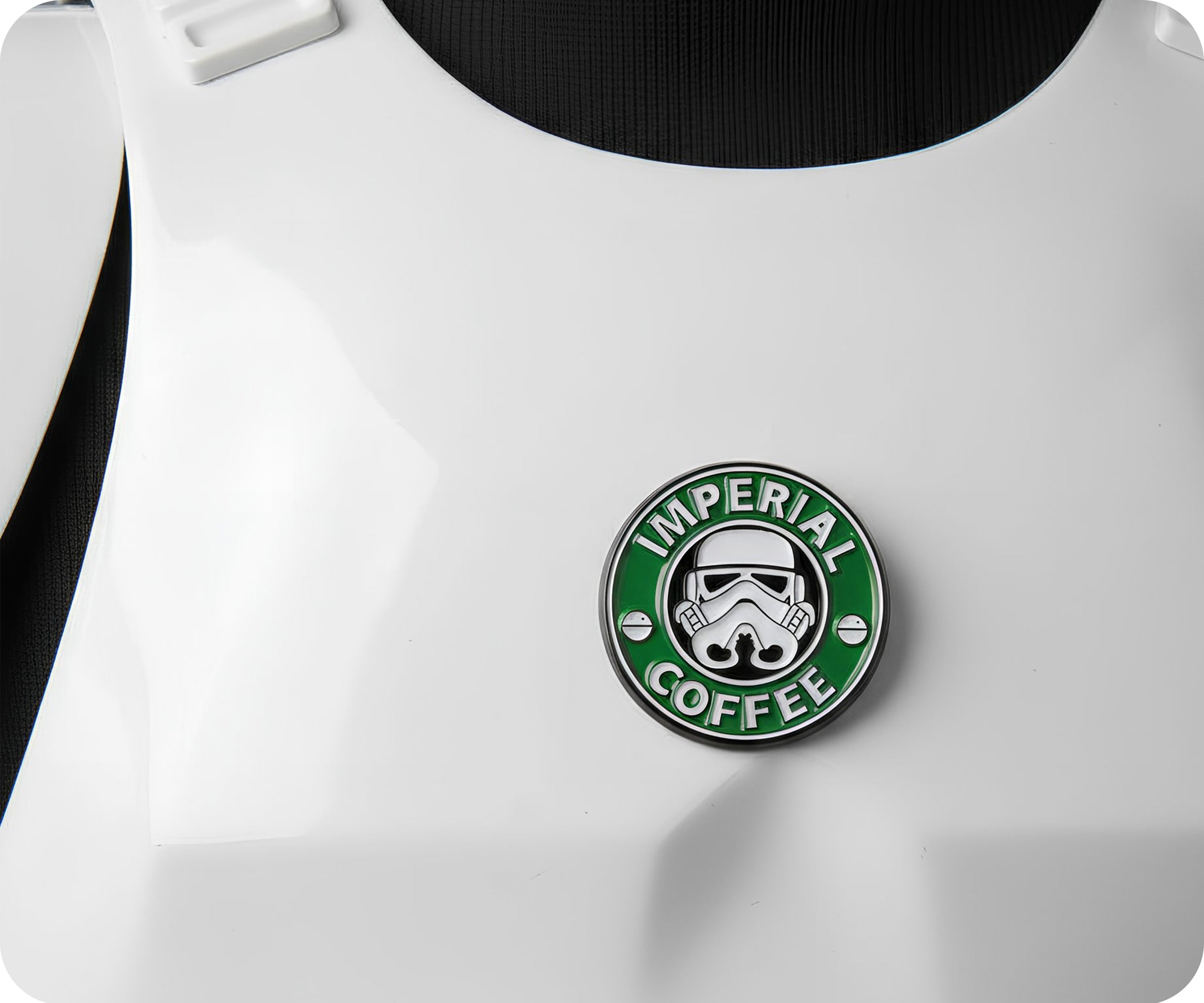 Imperial Coffee Pin Badge