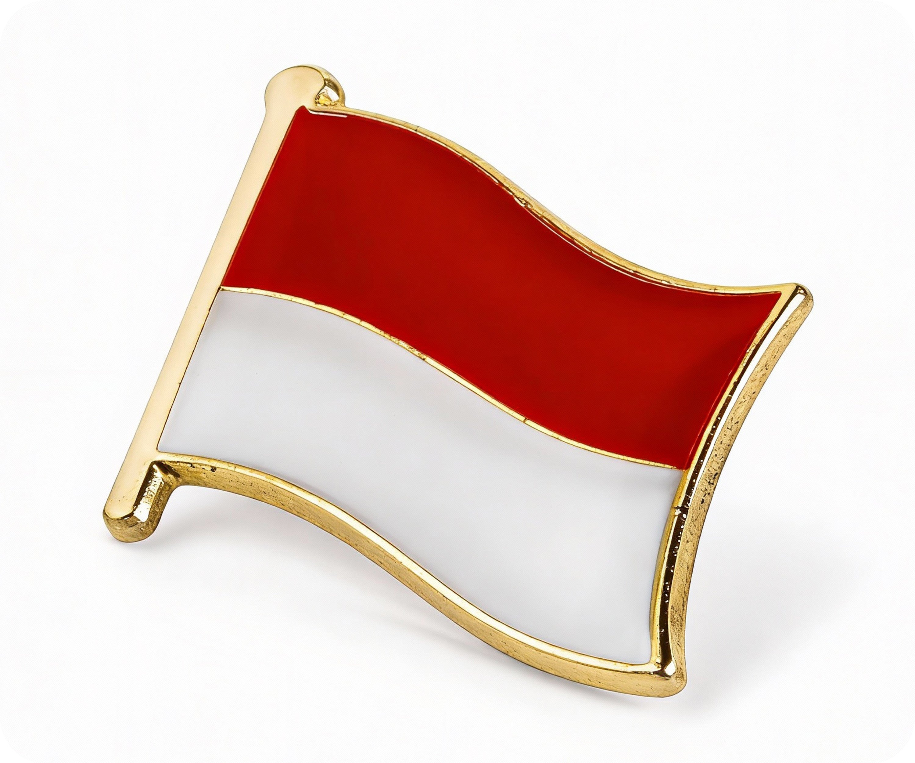 Indonesia Flag Pin Badge