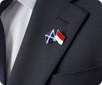 Scotland & Indonesia Friendship Pin Badge