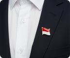 Indonesia Flag Pin Badge