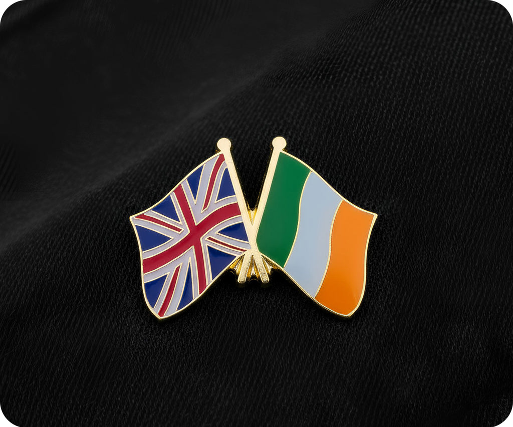 United Kingdom & Ireland Friendship Pin Badge
