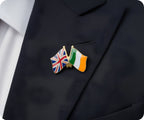 United Kingdom & Ireland Friendship Pin Badge