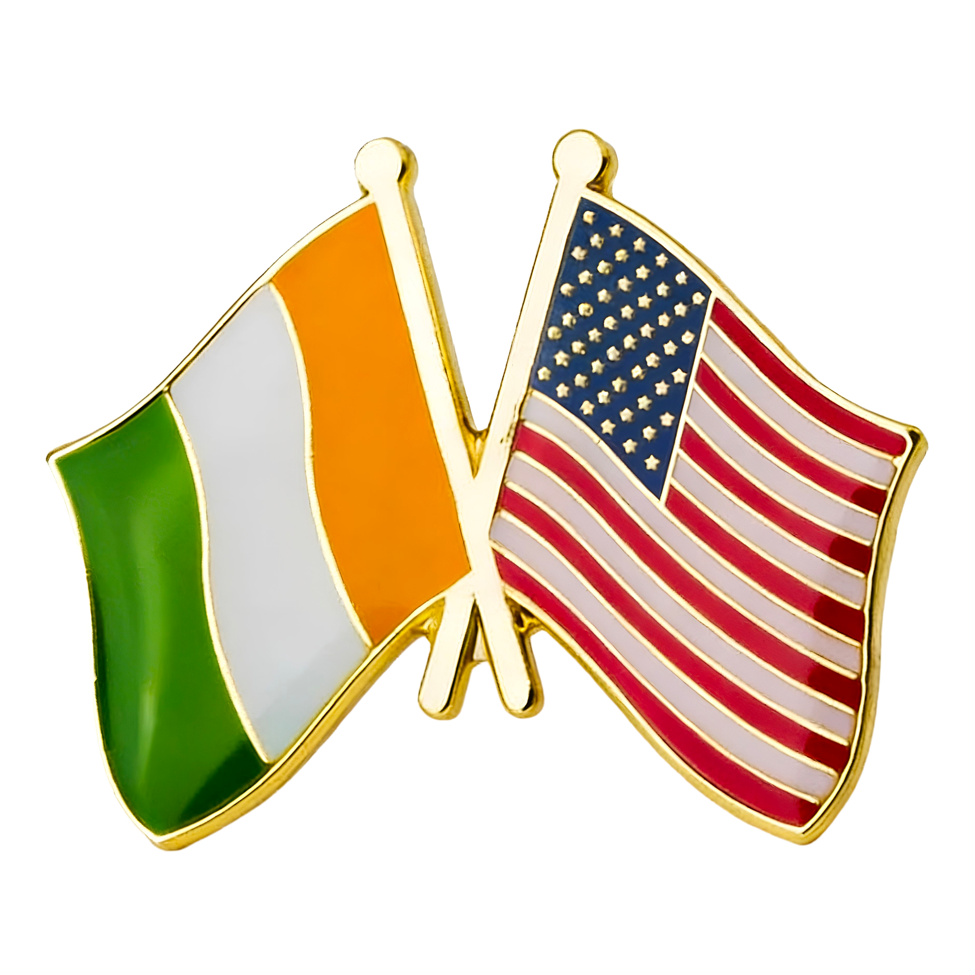 Pin de la amistad entre Irlanda y Estados Unidos Imagen principal del producto