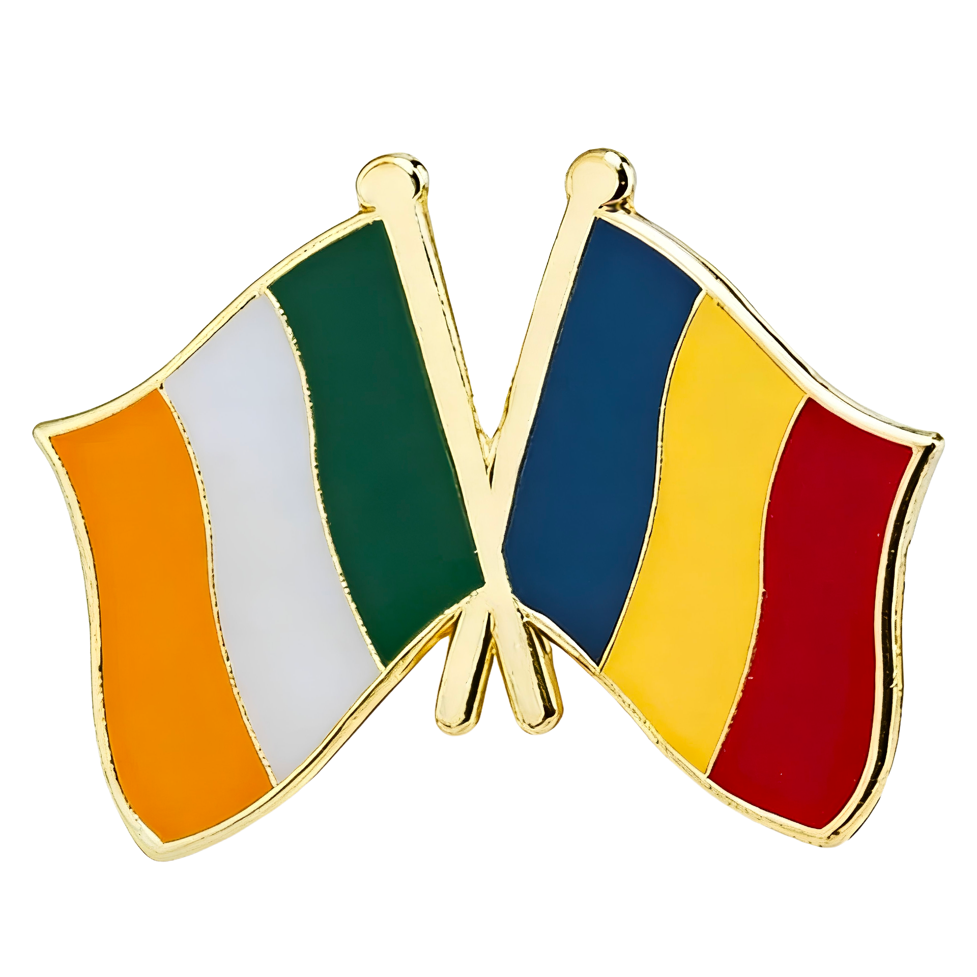 Pin de amistad entre Irlanda y Rumanía Imagen principal del producto