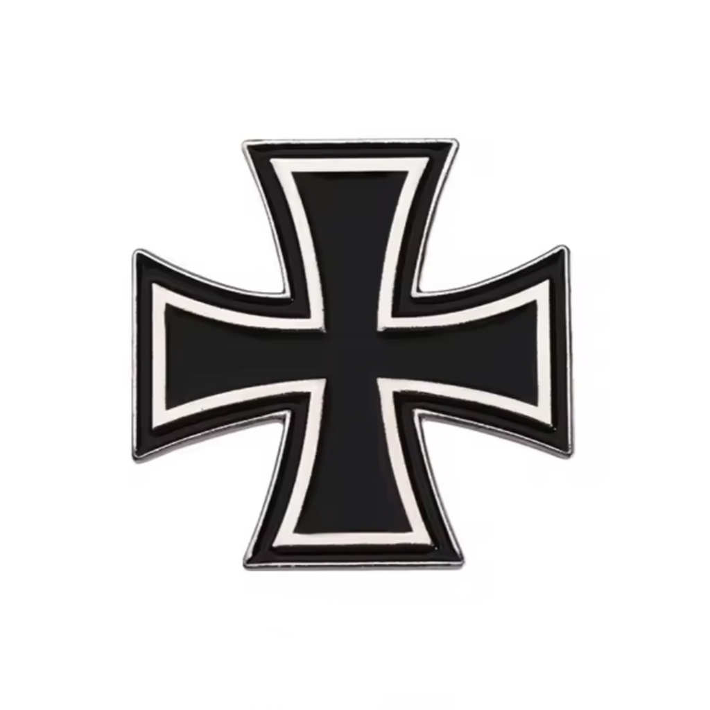 German Iron Cross Black Pin Badge