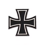 German Iron Cross Black Pin Badge