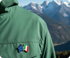 European Union & Italy Friendship Pin Badge