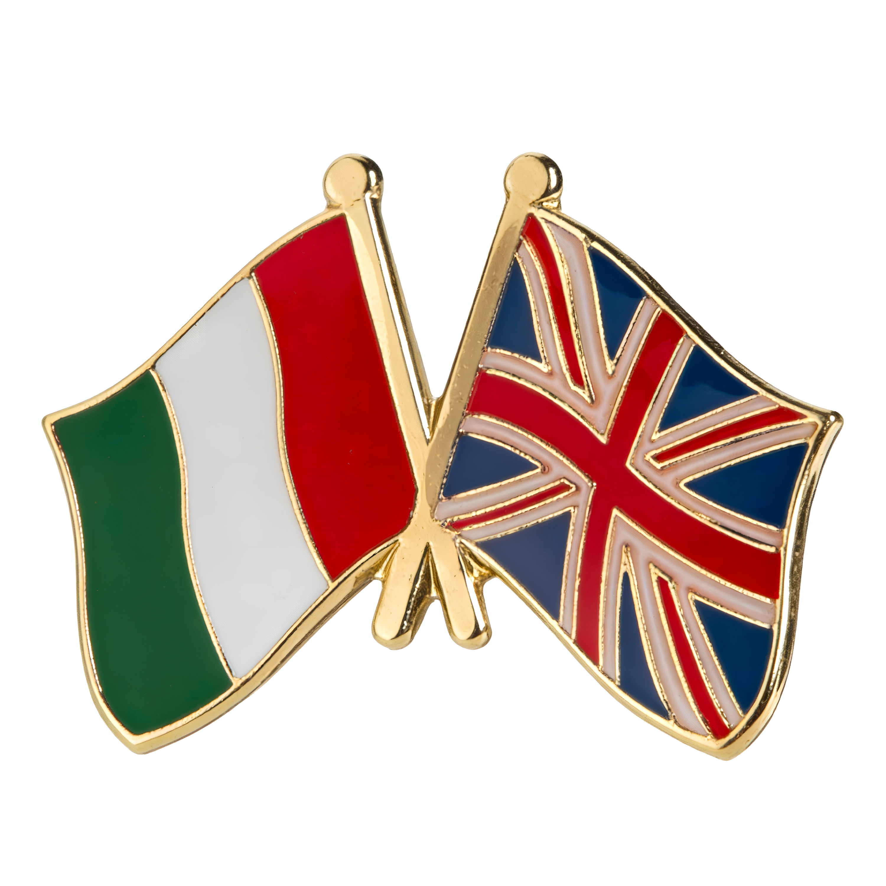 Pin de la amistad entre Italia y el Reino Unido Imagen principal del producto