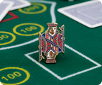 Jack Card Suits Poker Pin Badge