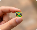 Jamaica Flag Pin Badge
