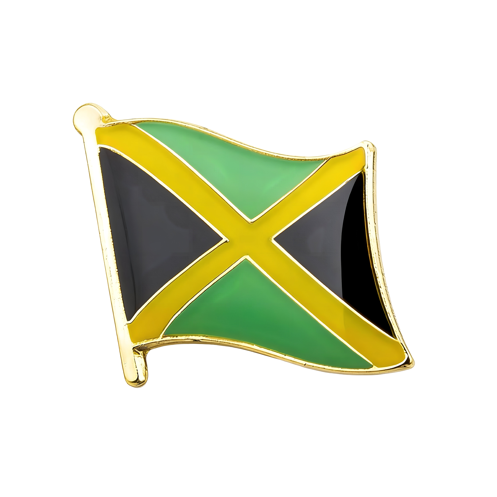 Jamaica Flag Pin Badge
