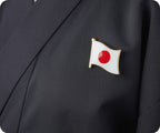 Japan Flag Pin Badge