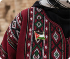 Jordan Flag Pin Badge