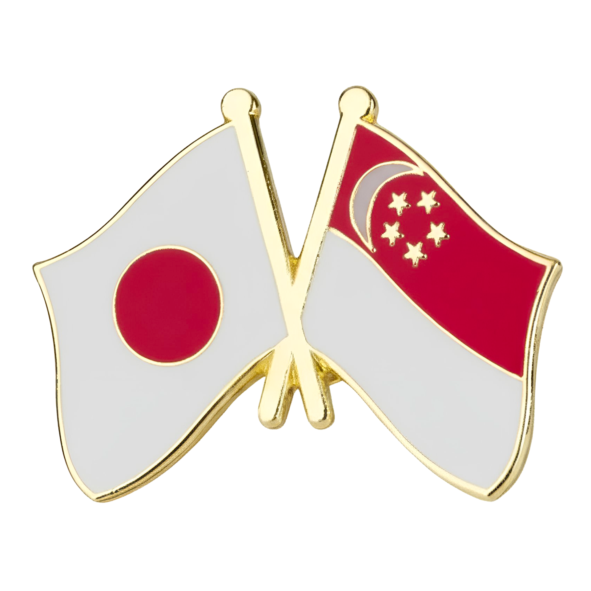 Insignia de amistad Japón y Singapur Imagen principal del producto