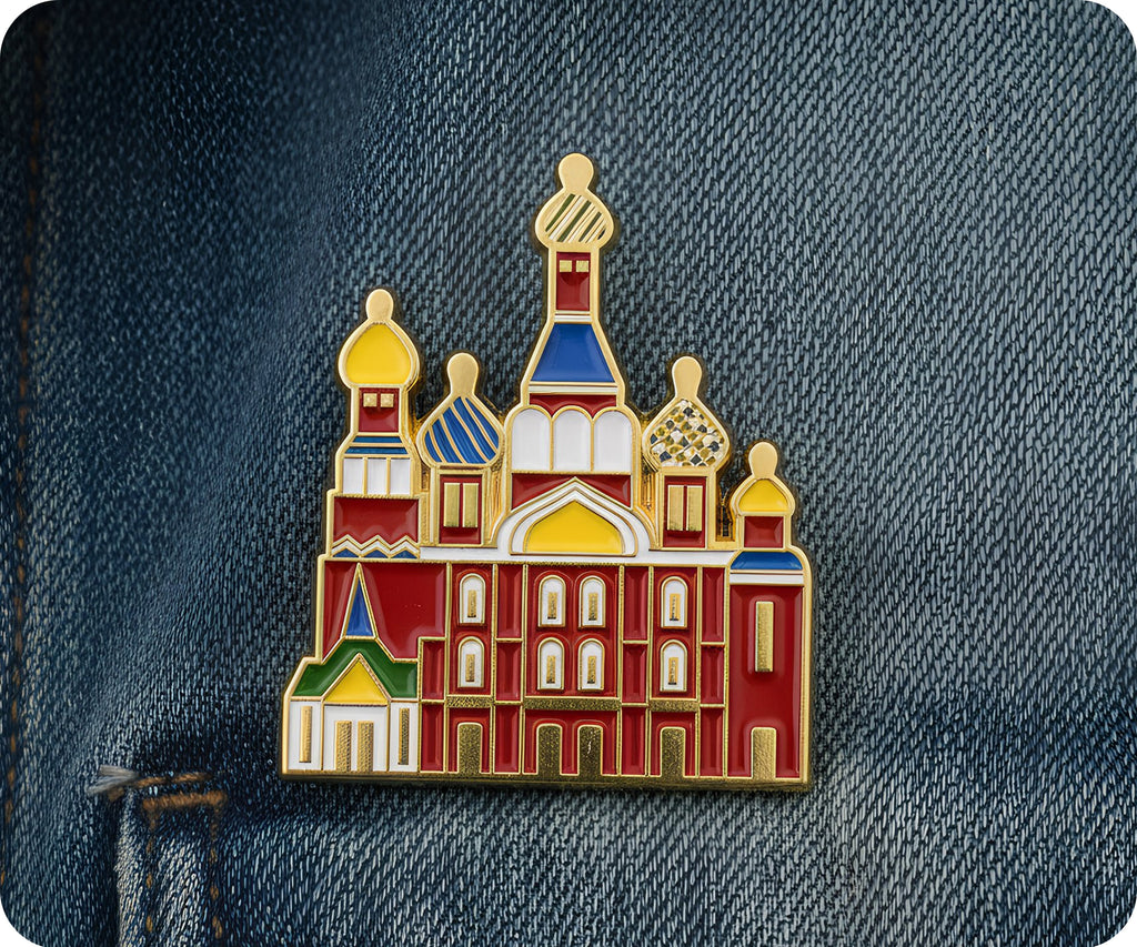 Kremilin Moscow Pin Badge