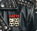 Insignia divertida KATZZ Rock Cats