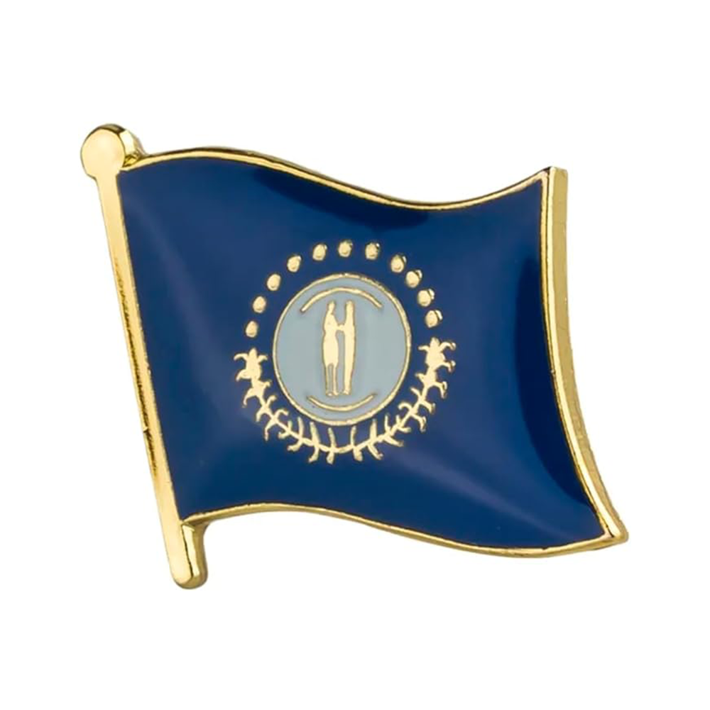 Pin con la bandera de Kentucky  Imagen principal del producto