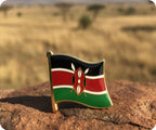 Kenya Flag Pin Badge