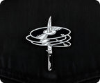 Vinyl Records Knife Pin Badge
