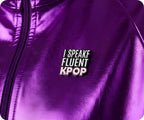 I Speak Fluent KPOP Pin Badge