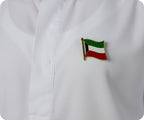 Kuwait Flag Pin Badge