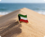 Kuwait Flag Pin Badge