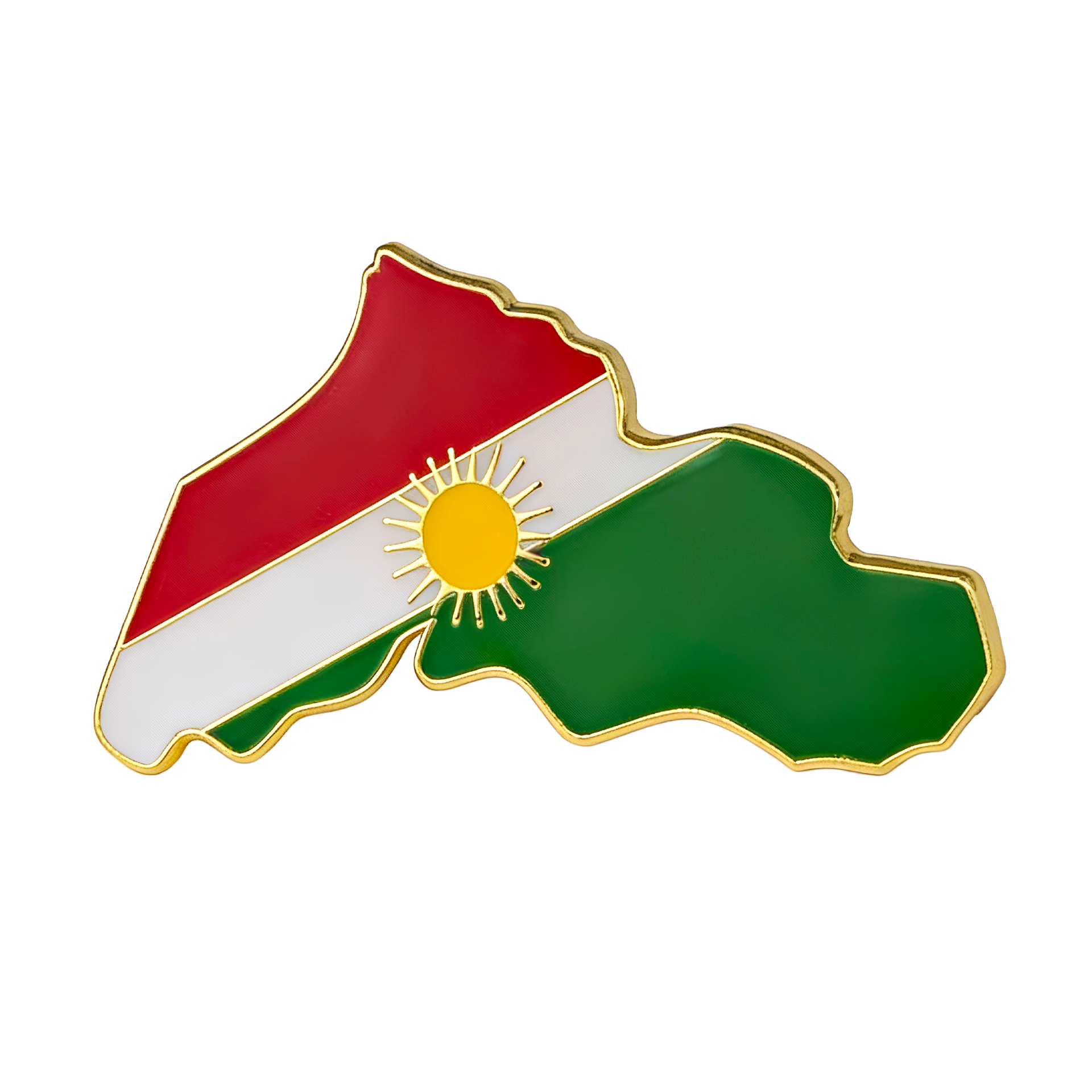 Pin con la forma del país Kurdistán Imagen principal del producto