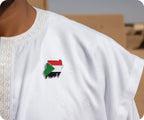 Sudan Country Shape Pin Badge