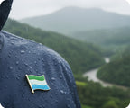 Sierra Leone Flag Pin Badge