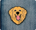 Labrador Dog Pin Badge