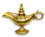 Magic Golden Lamp Pin Badge